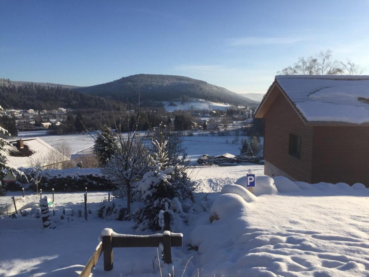 Вилла Chalet A L'Oree Du Bois Ле-Толи Экстерьер фото