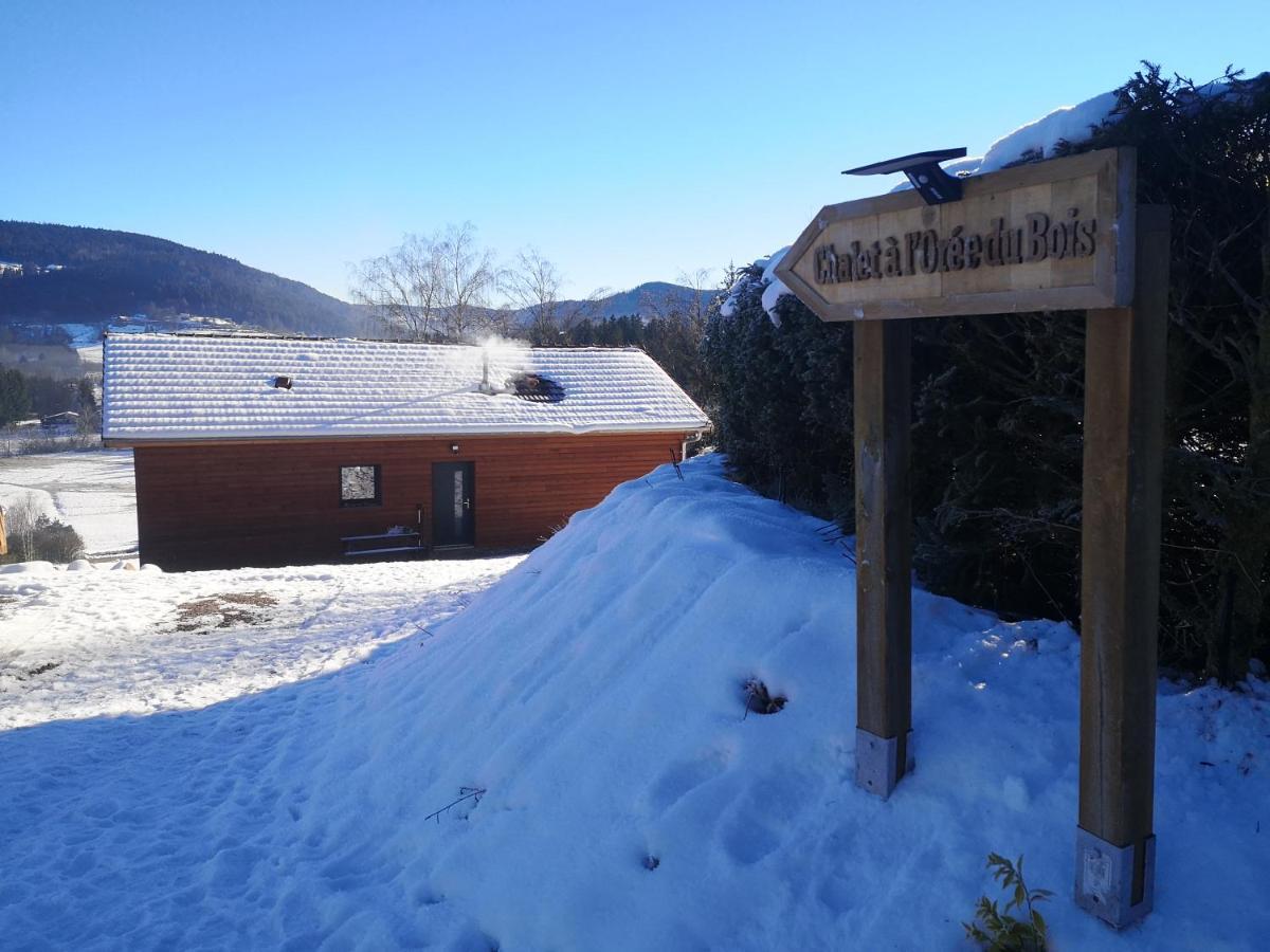 Вилла Chalet A L'Oree Du Bois Ле-Толи Экстерьер фото